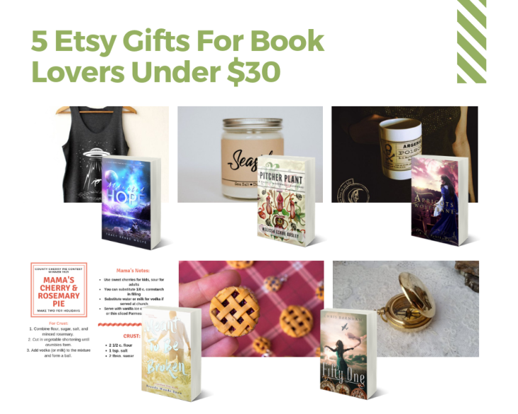 5 Etsy Gifts For Book Lovers Under $30